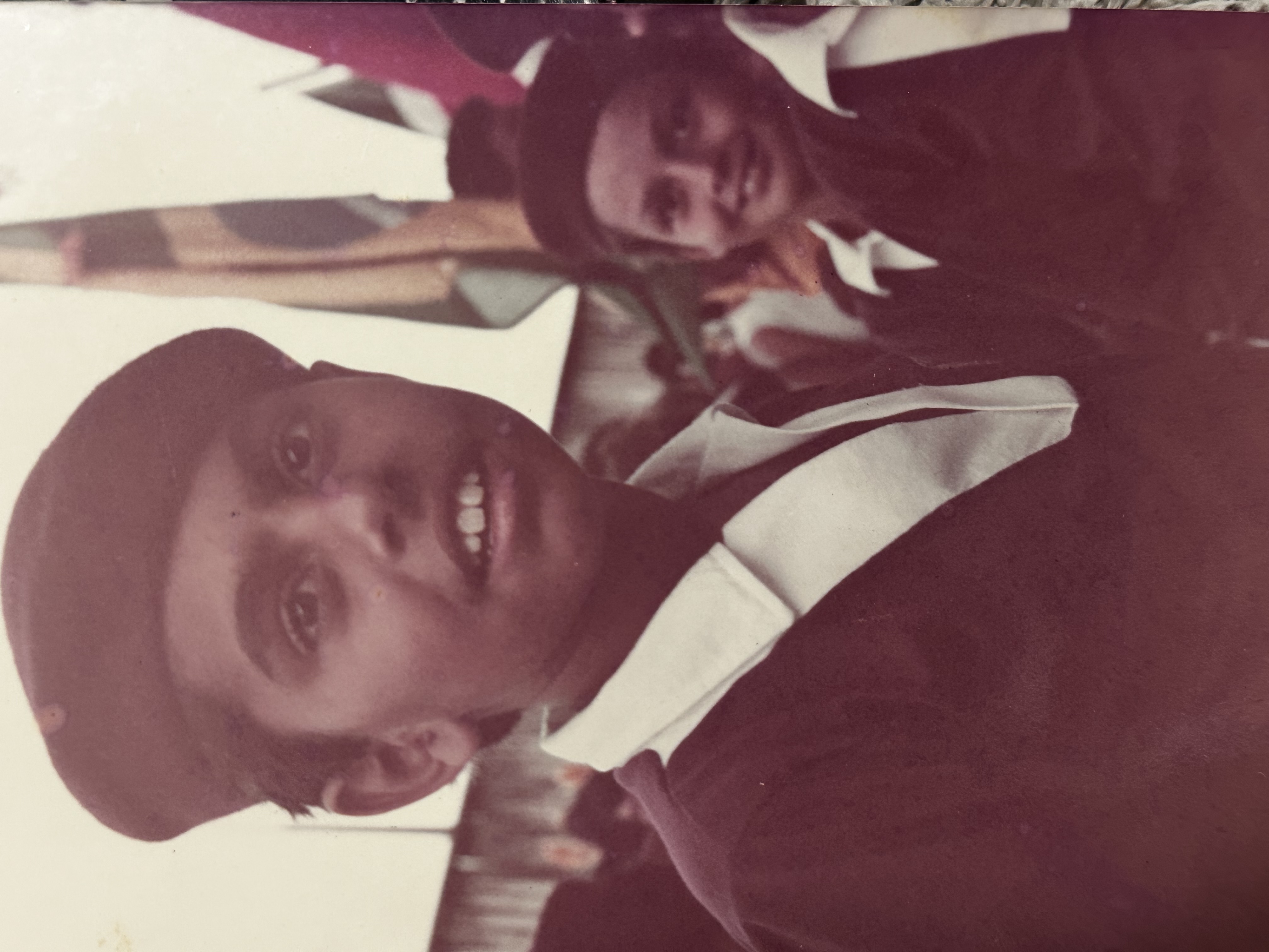Saulo e Claudinho no dia do desfile do CBA